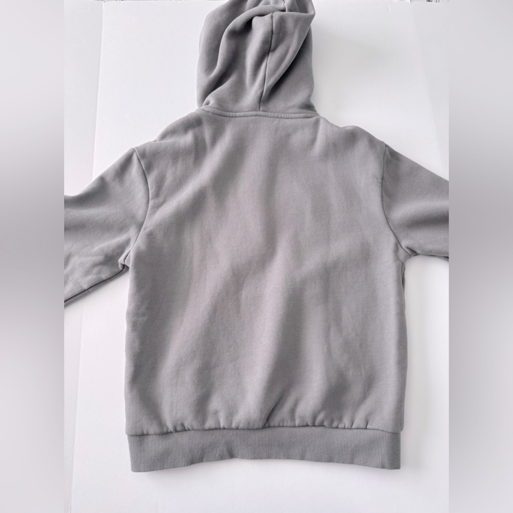 Taylor Swift The Tortured Poets Department TTPD Gray Embossed Hoodie Youth M - Picture 6 of 6